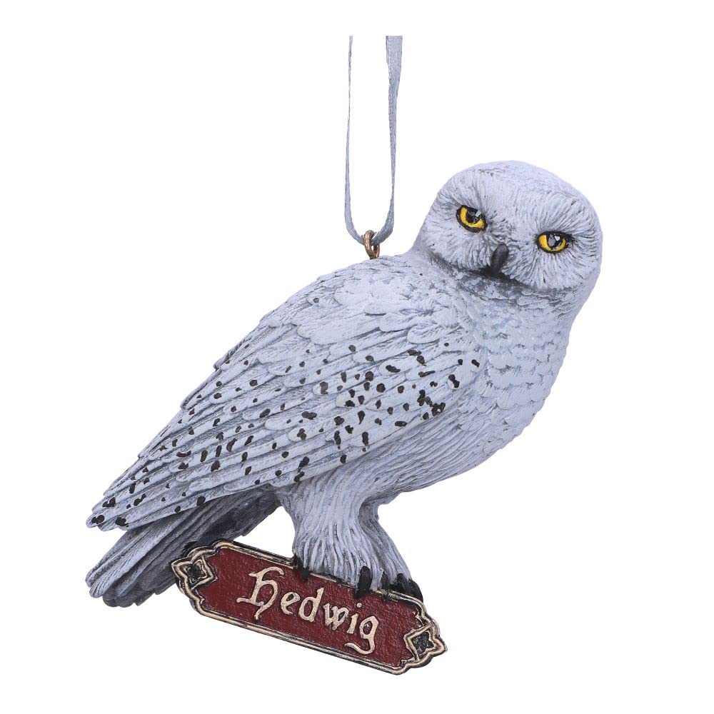 Harry Potter Hedwig Hanging Ornament Hedwigs Rest 9cm