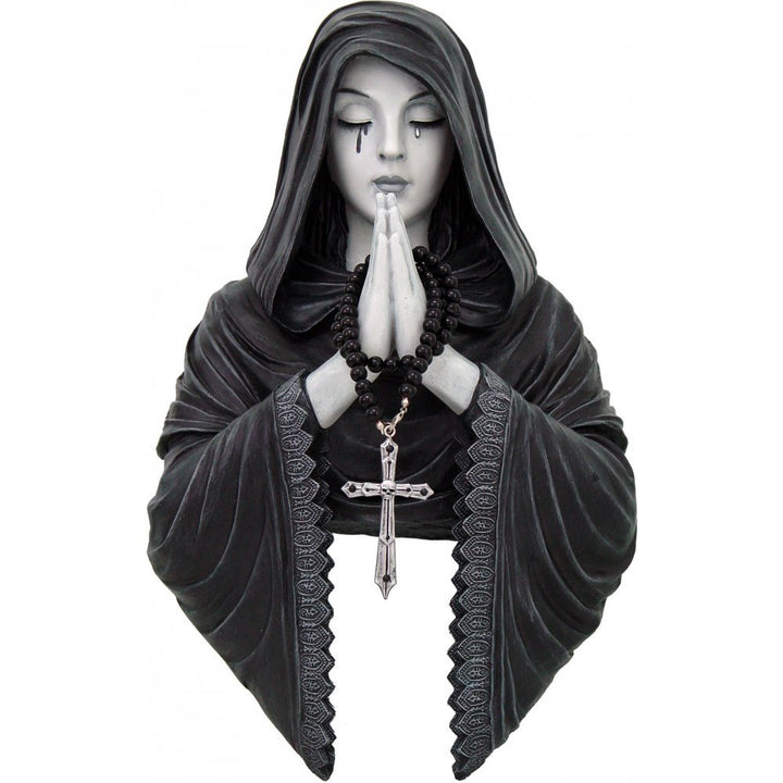 Gothic Prayer Wall Plaque Designed By Anne Stokes 39cm