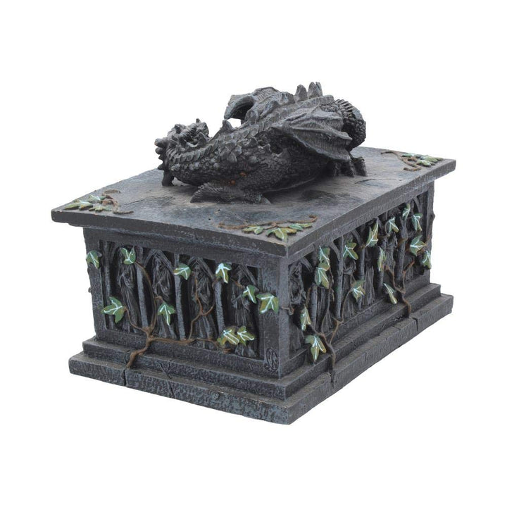 Dragon Ivy Tarot Card Holder Box 18cm
