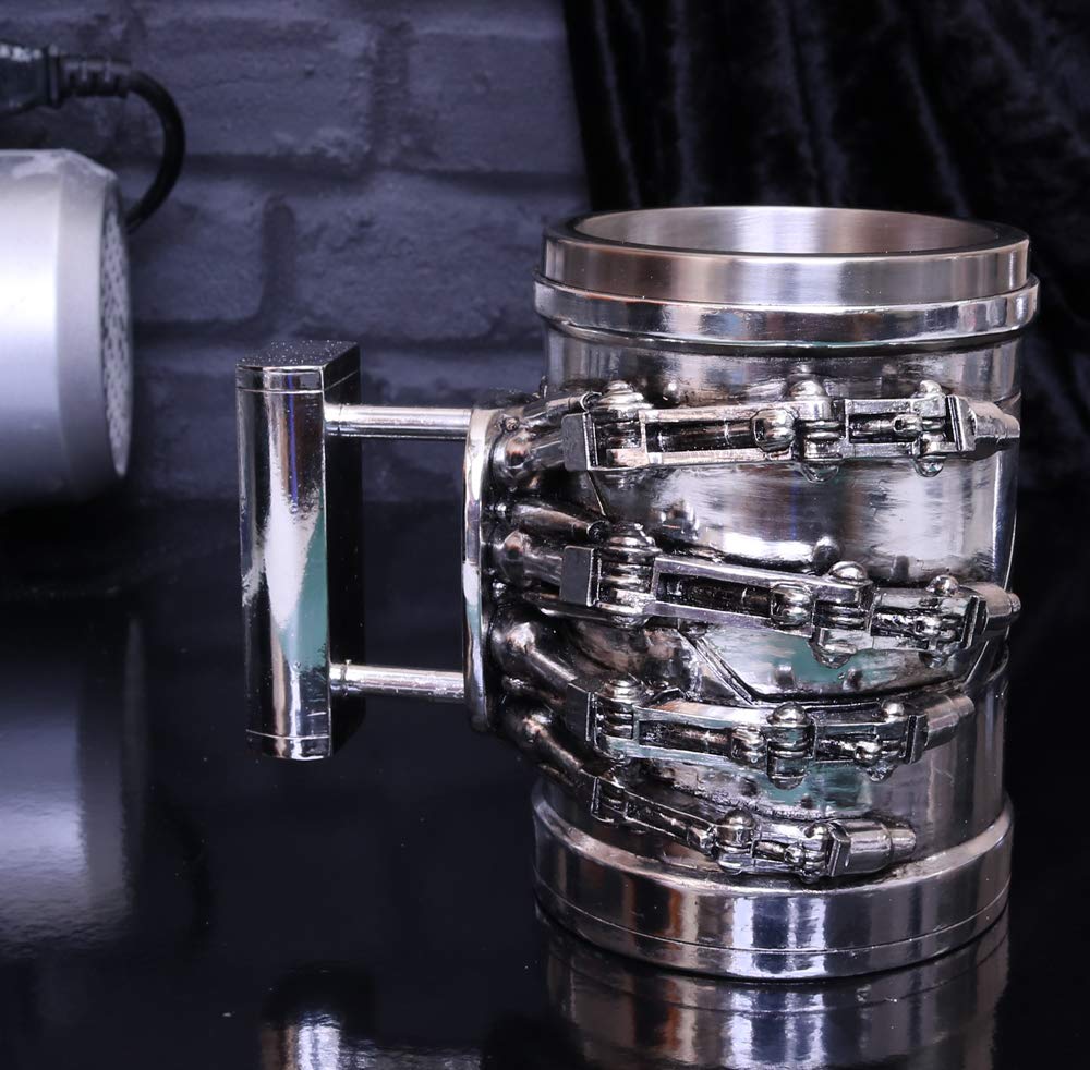 T800 Terminator 2 Judgement Day T2 Hand Tankard Mug 17cm