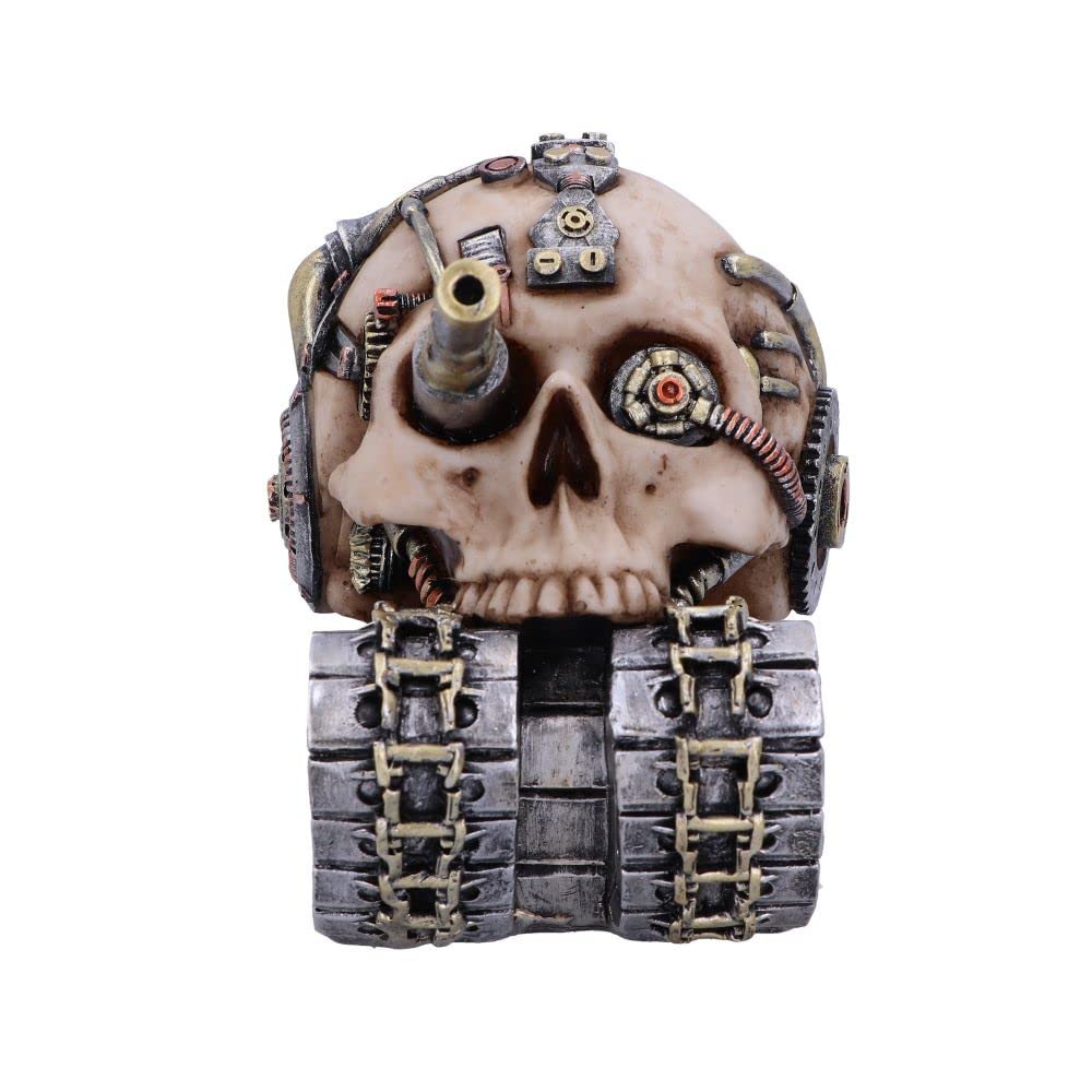 Techno Tank Steampunk Skull 16cm
