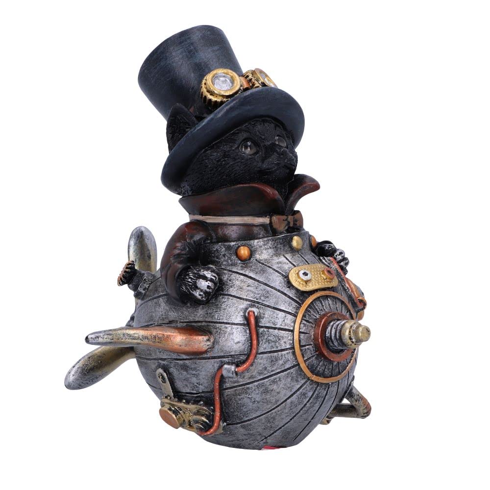 Feline Invention Steampunk Cat Figurine 14.5cm