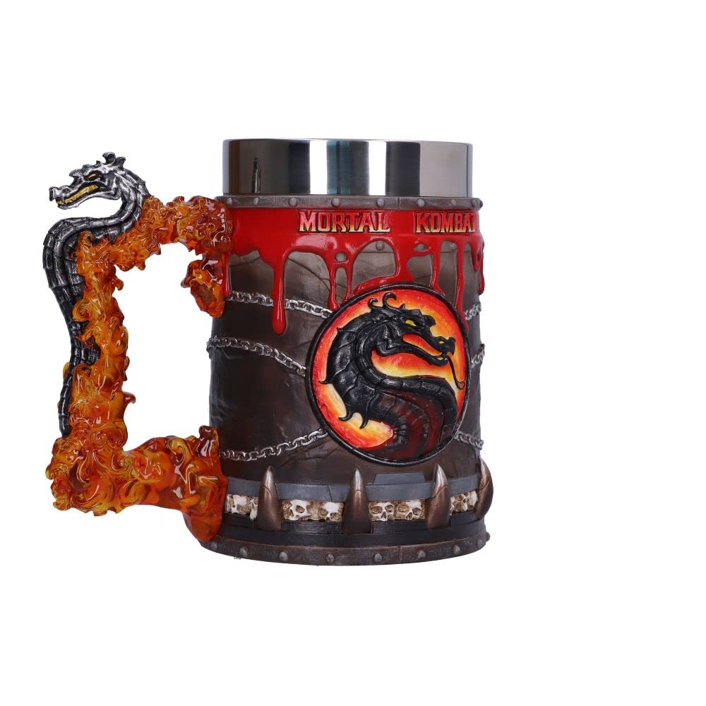 Mortal Kombat Tankard 15.5cm Officially Licensed