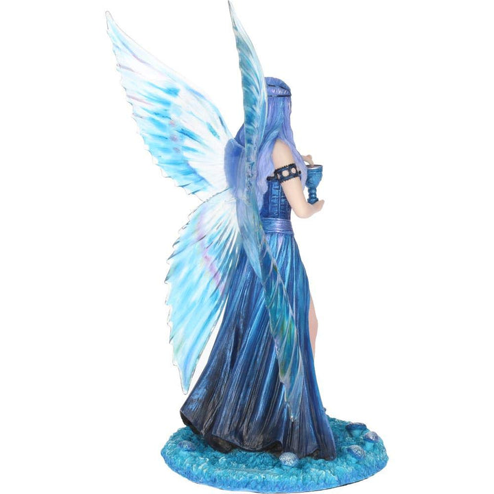 Anne Stokes Enchantment Blue Fairy with Goblet Figurine 26cm