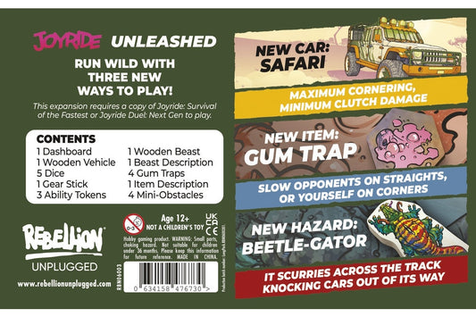Joyride Unleashed Board Game Expansion