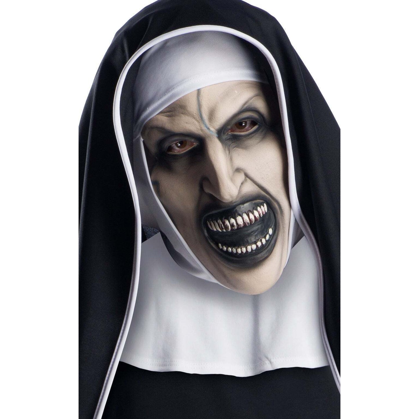 The Nun 3/4 Mask With Headpiece 1