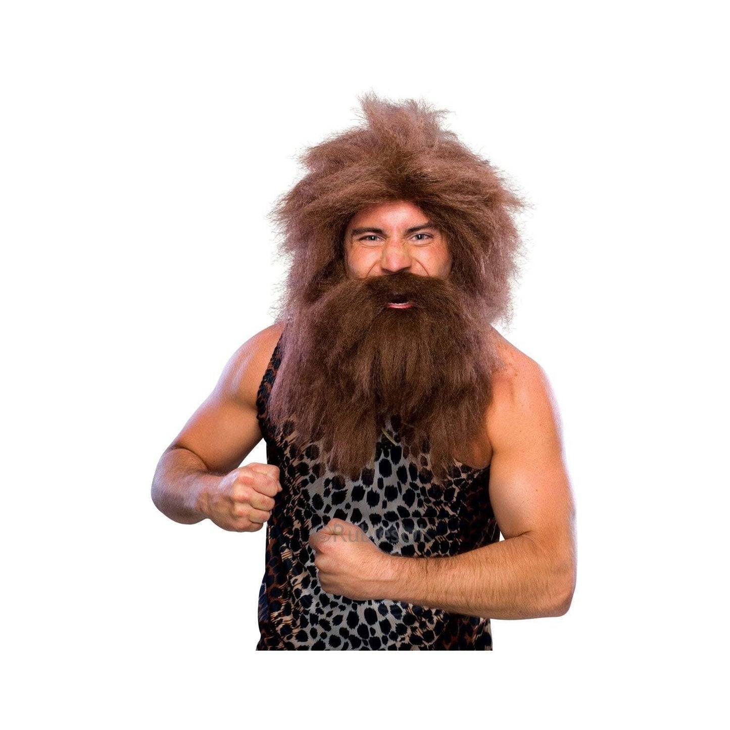 Pre Historic Caveman Beard & Wig 1