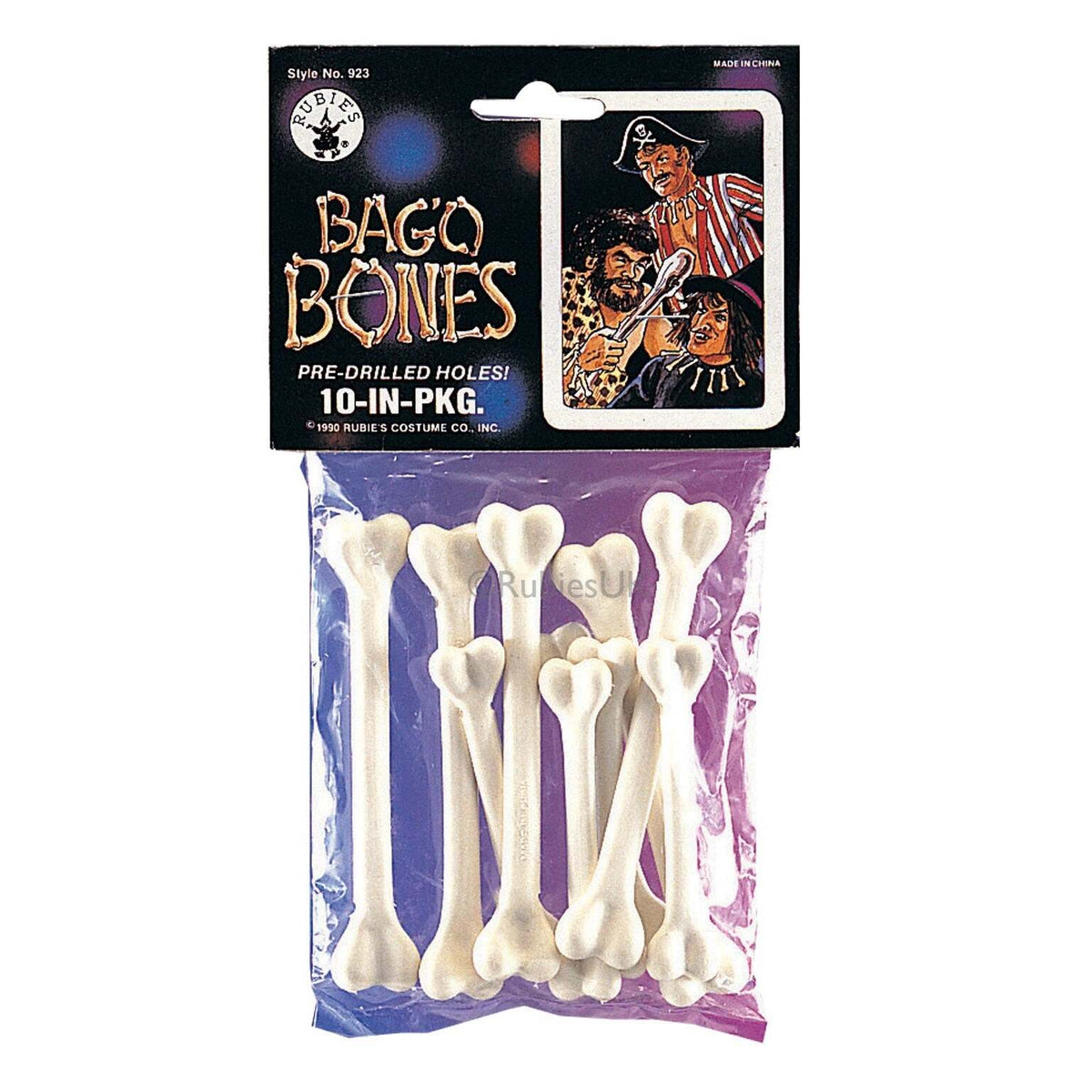 Bag of Bones 10 Pack Halloween Decoration 1