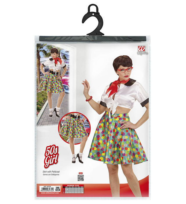 50S Girl Skirt With Petticoat