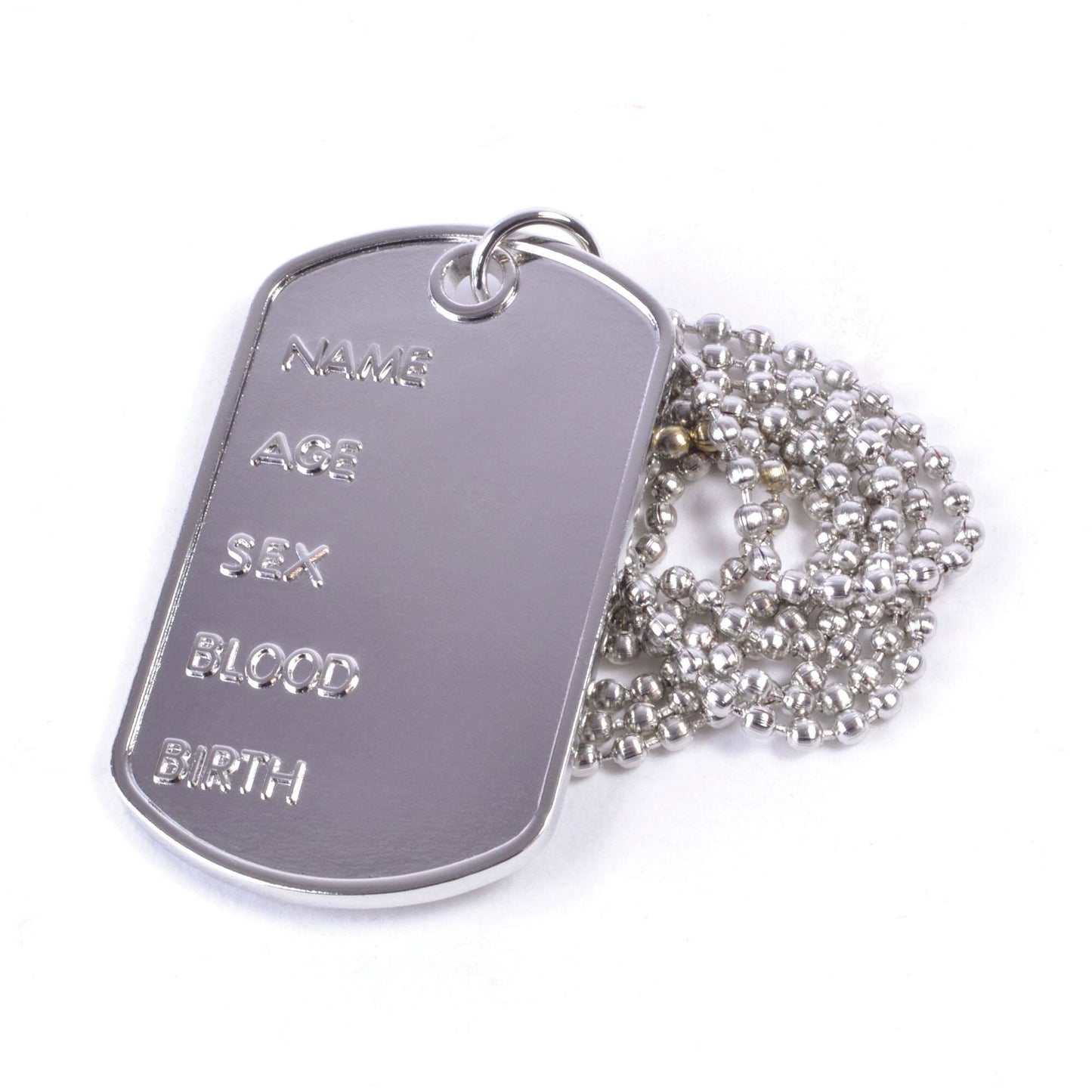Dog Tag Necklace Army Costume Accessory 1