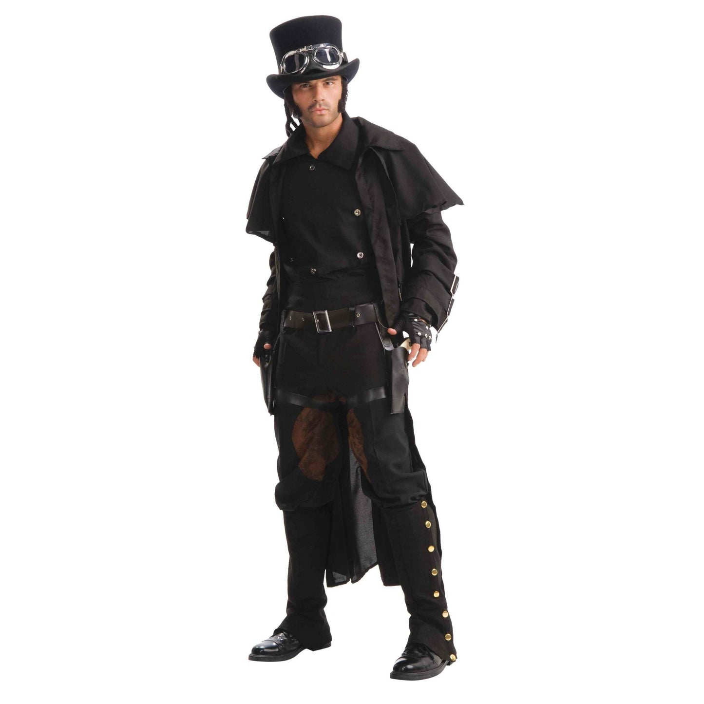 Steampunk Double Thigh Holsters Costume Accessory 1
