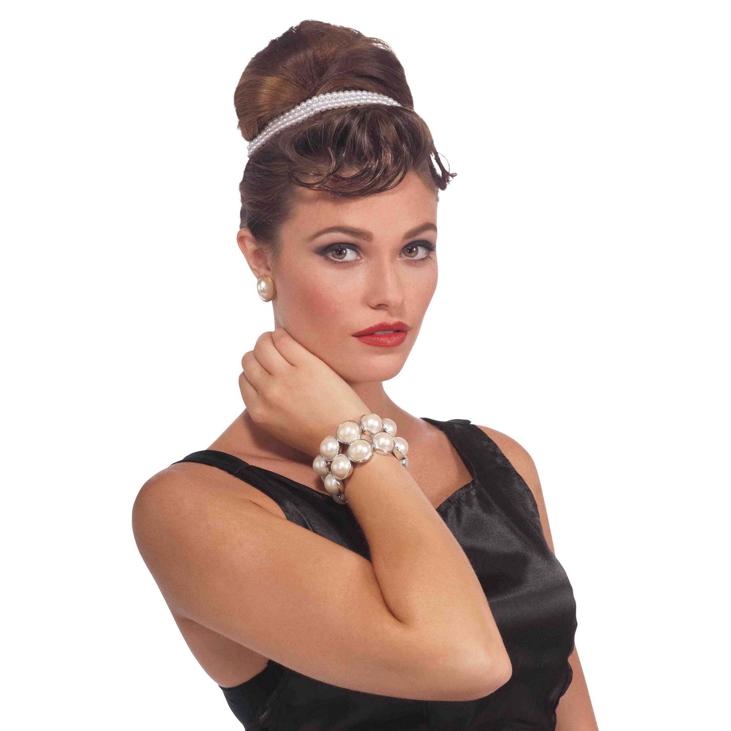 Womens Pearl Bracelet Vintage Costume Accessories Female Halloween 1