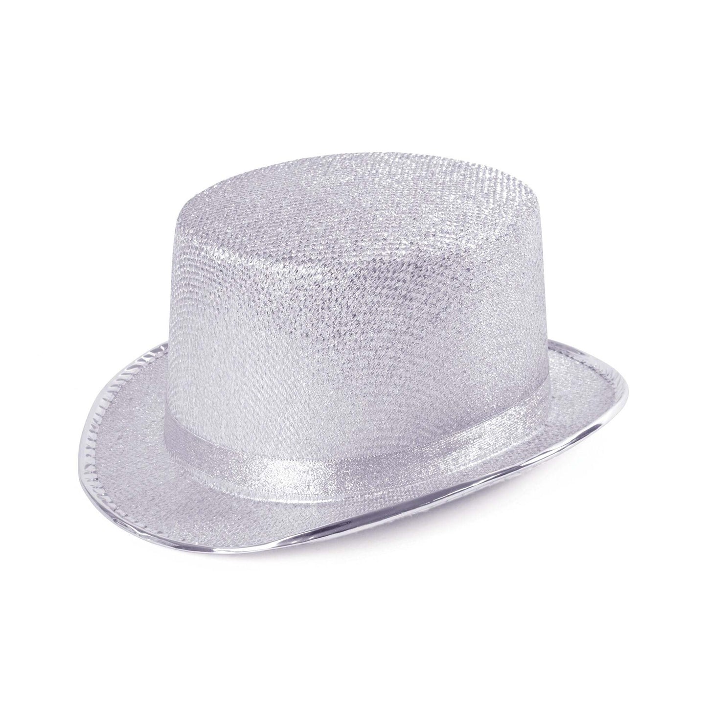 Top Hat Silver Lurex Dance Accessory 1