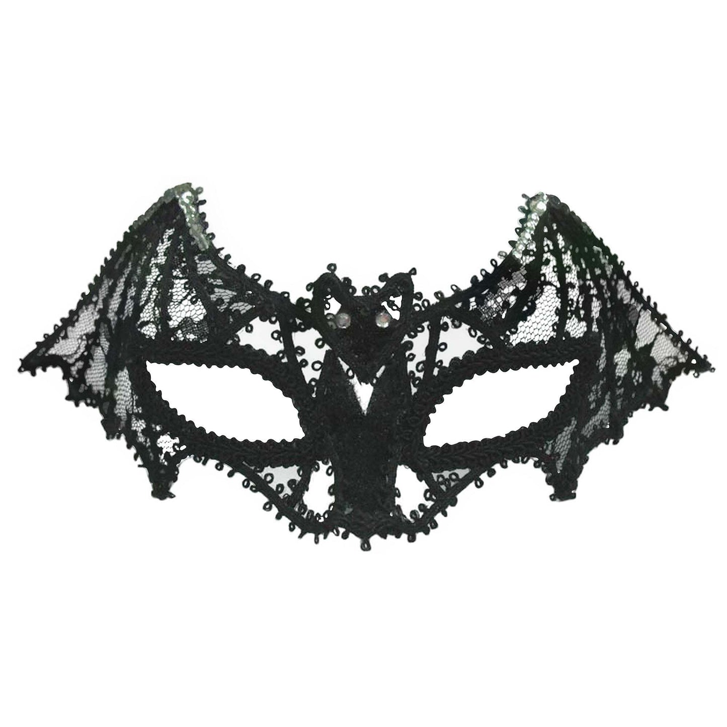 Womens Bat Mask Lace Eye Masks Female Halloween Costume 1