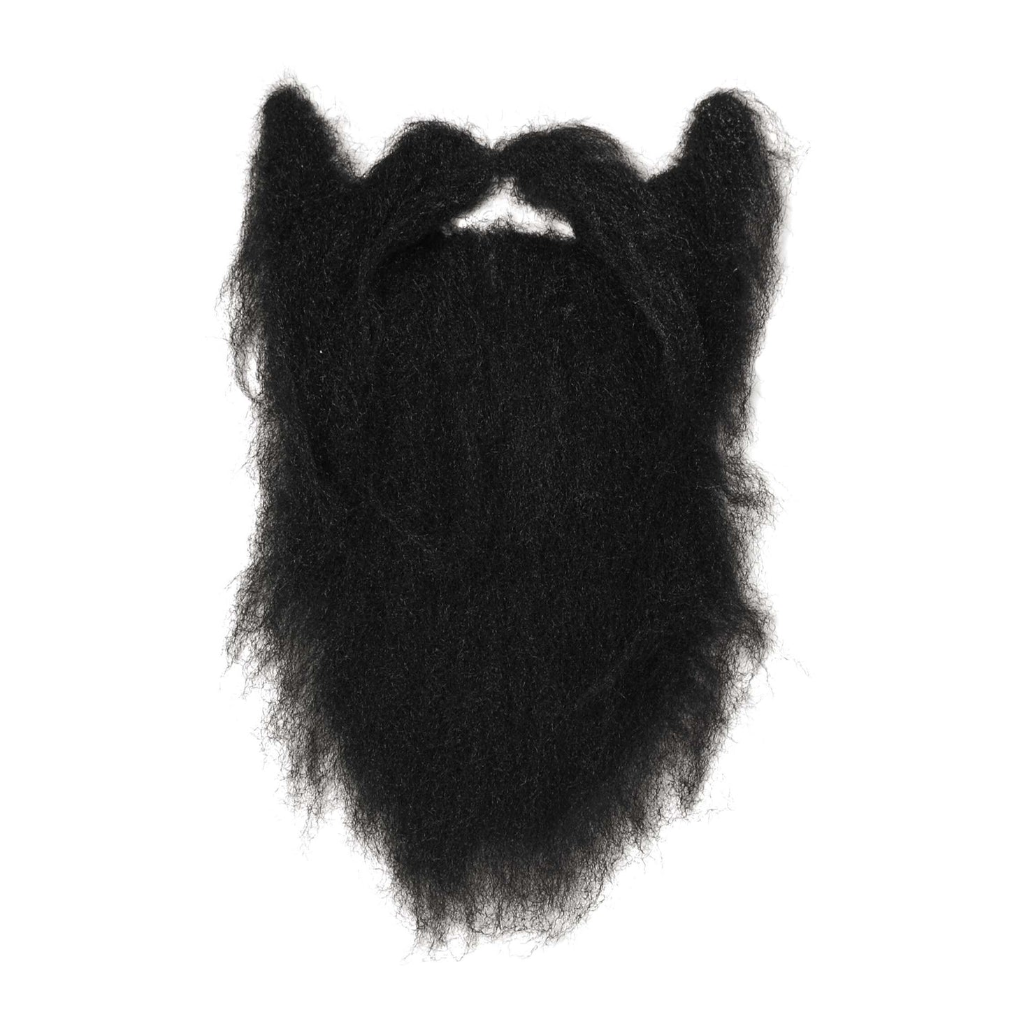 Mens Character Beard Black Large Moustaches and Beards Male Halloween Costume 1