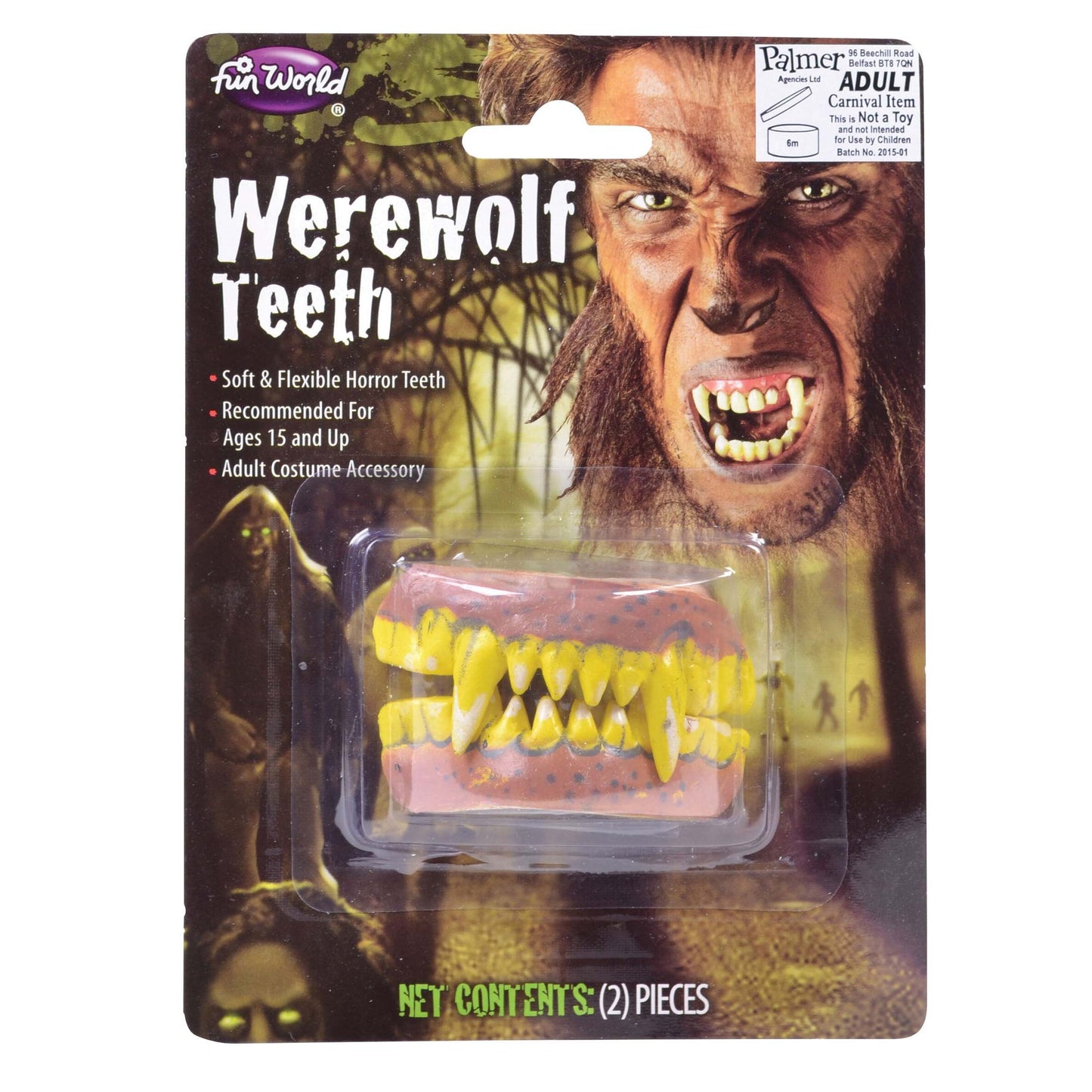 Teeth Werewolf Miscellaneous Disguises Unisex 1