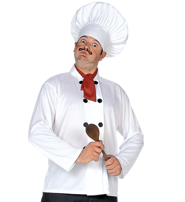 Chef Dress-Up Set Hat, Jacket, Scarf