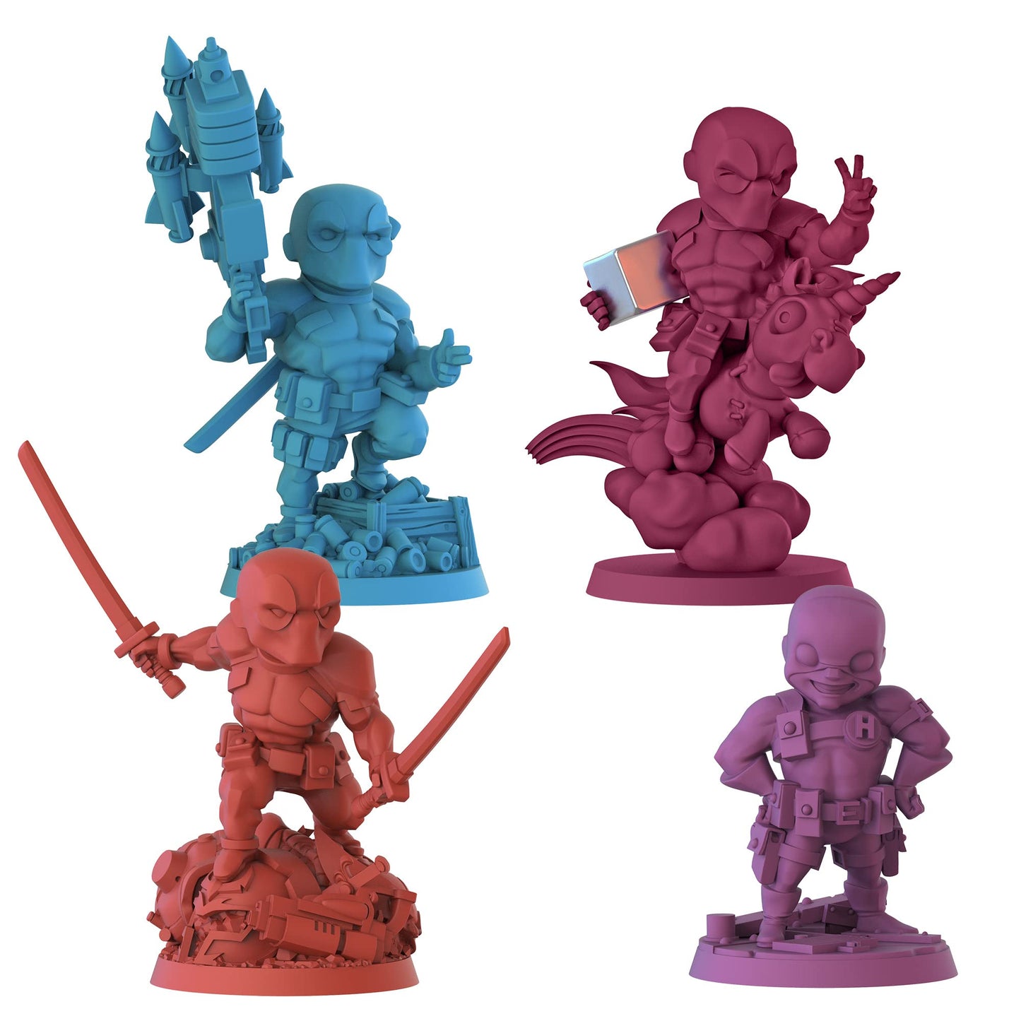 CMON Marvel United Deadpool Expansion | Tabletop Miniatures Game | Strategy Game | Cooperative Game for Adults and Kids | Ages 14+ | 1-4 Players | Average Playtime 40 Minutes | Made by CMON 3