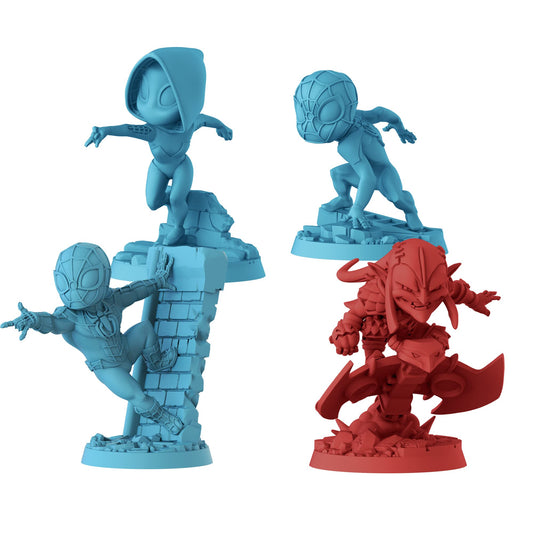 CMON Marvel United Enter The Spider-Verse Expansion | Tabletop Miniatures Game | Strategy Game | Cooperative Game for Adults and Kids | Ages 14+ | 1-4 Players | Avg. Playtime 40 Minutes | Made by CMON 2