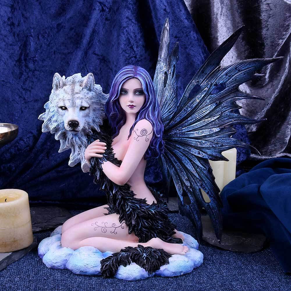 Spirit Wolf Fairy Ornament 33.5cm 6