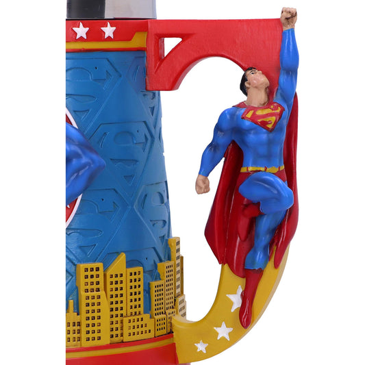 Superman Man of Steel City Skyline Tankard 15.5cm 2