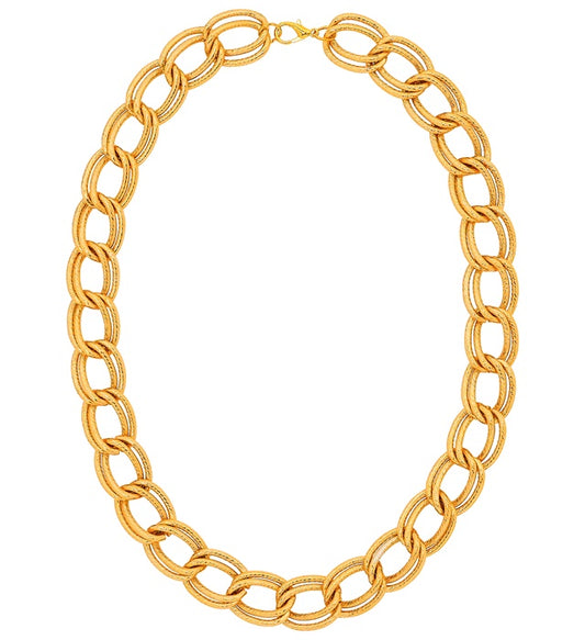 Gold Necklace 60 Cm