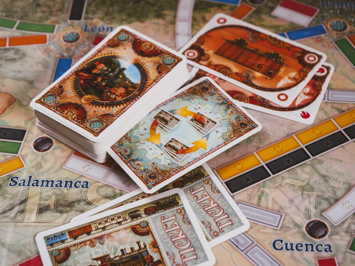 Ticket To Ride Map Collection 8 Iberica & South Korea Board Game Expansion