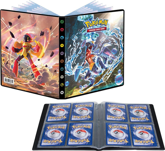 Pokemon Scarlet Violet 4 4-Pocket Portfolio TCG Storage 2