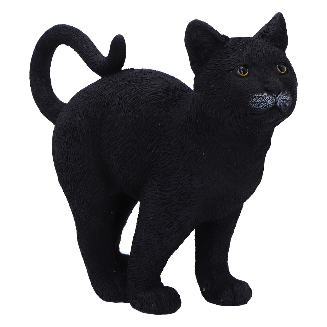 Moonlight Watcher Black Cat Figurine 15cm