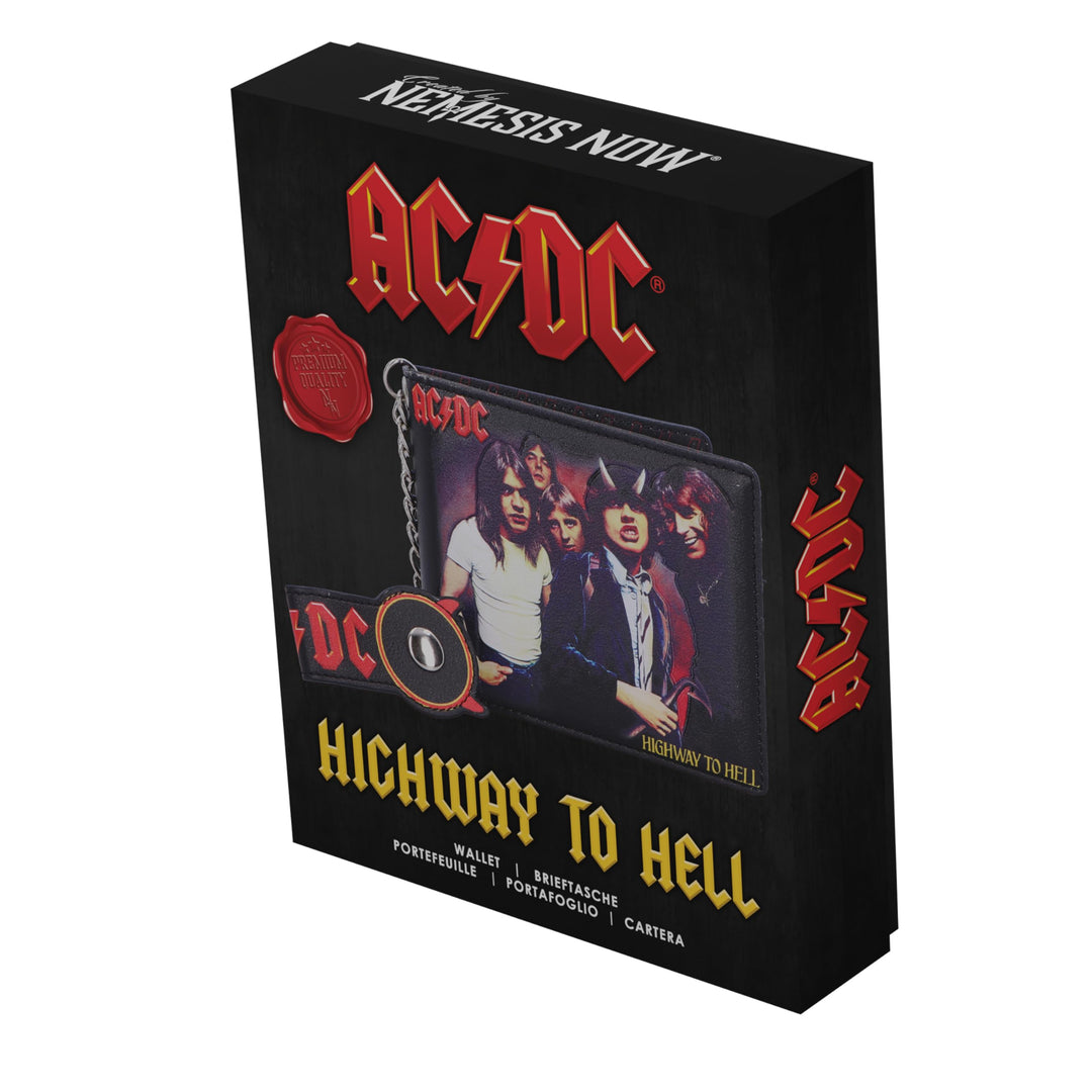 ACDC Highway to Hell Artwork Wallet 11cm