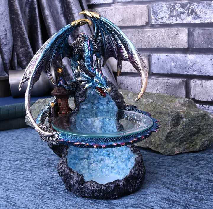 Flame Saviour Blue Dragon Oil Burner 24cm