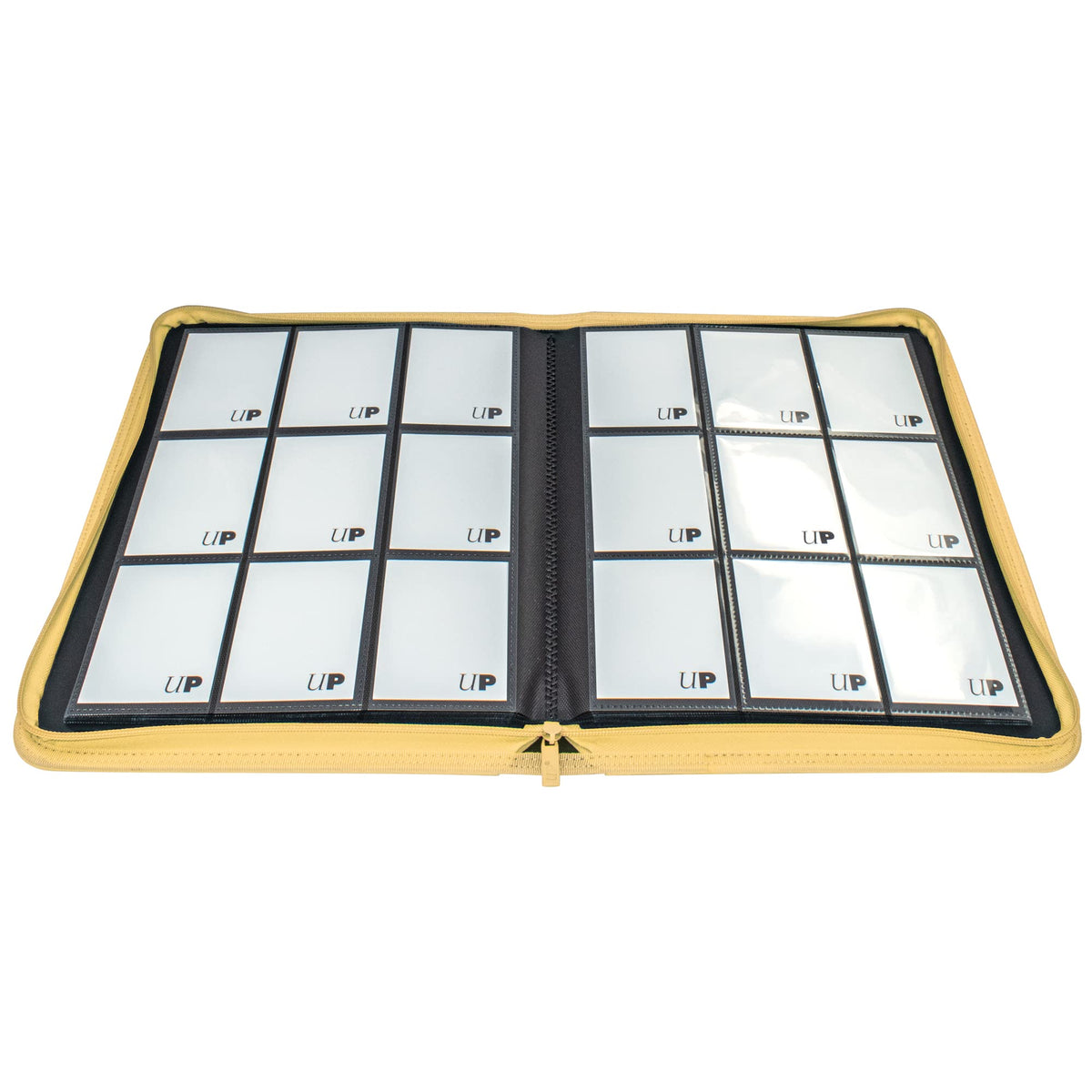 Ultra PRO - Vivid 9-Pocket Zippered PRO-Binder: (Yellow) - Protect Up to 360 Collectible Trading Cards, Sports Cards or Valuable Gaming Cards, Ultimate card Protection 2