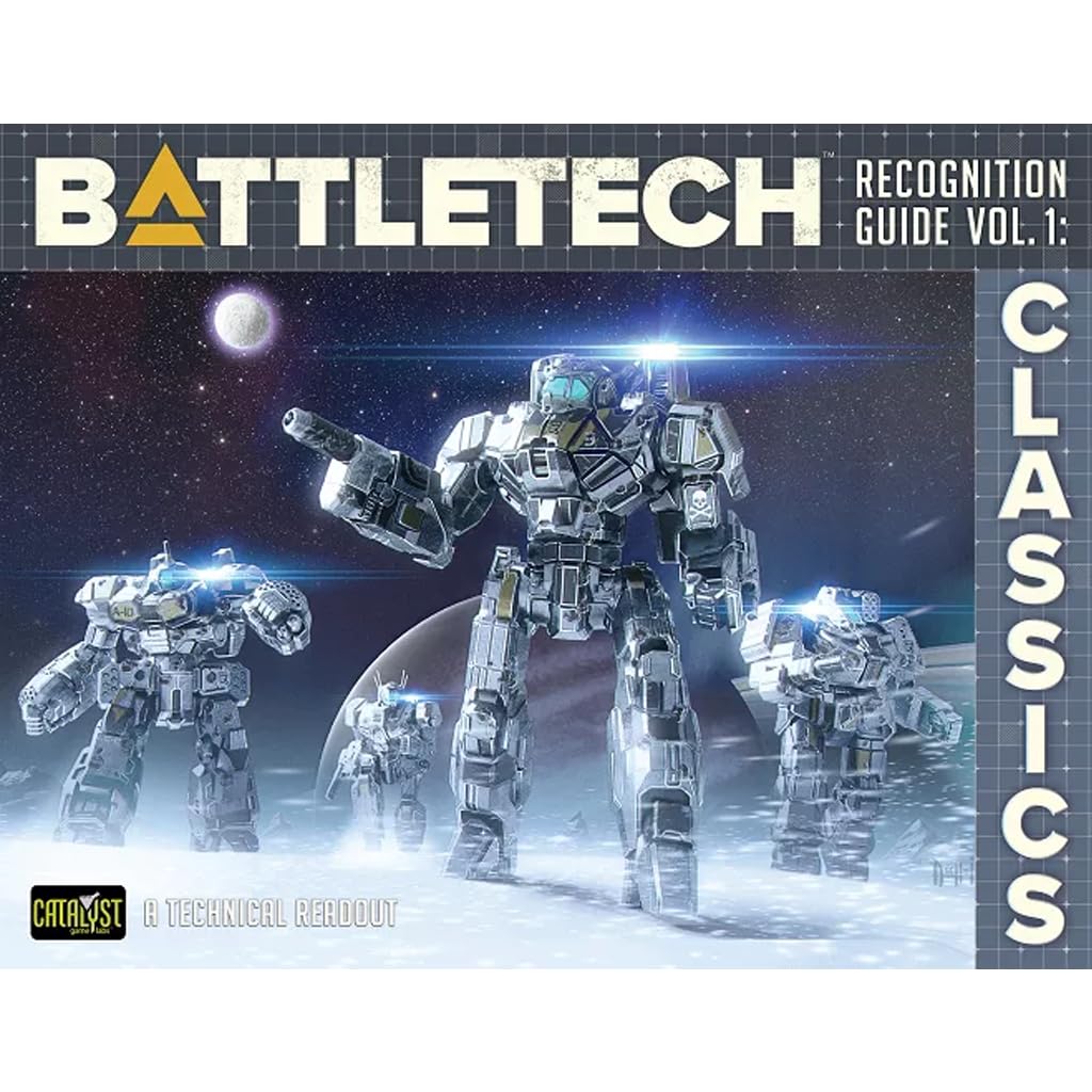 Battletech Recognition Guide Vol 1 Classics Board Game 2