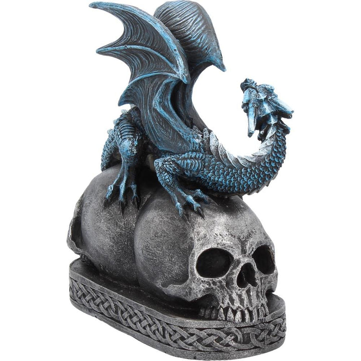 Blue Dragon and Skulls Year Keeper Gothic Calendar 14cm