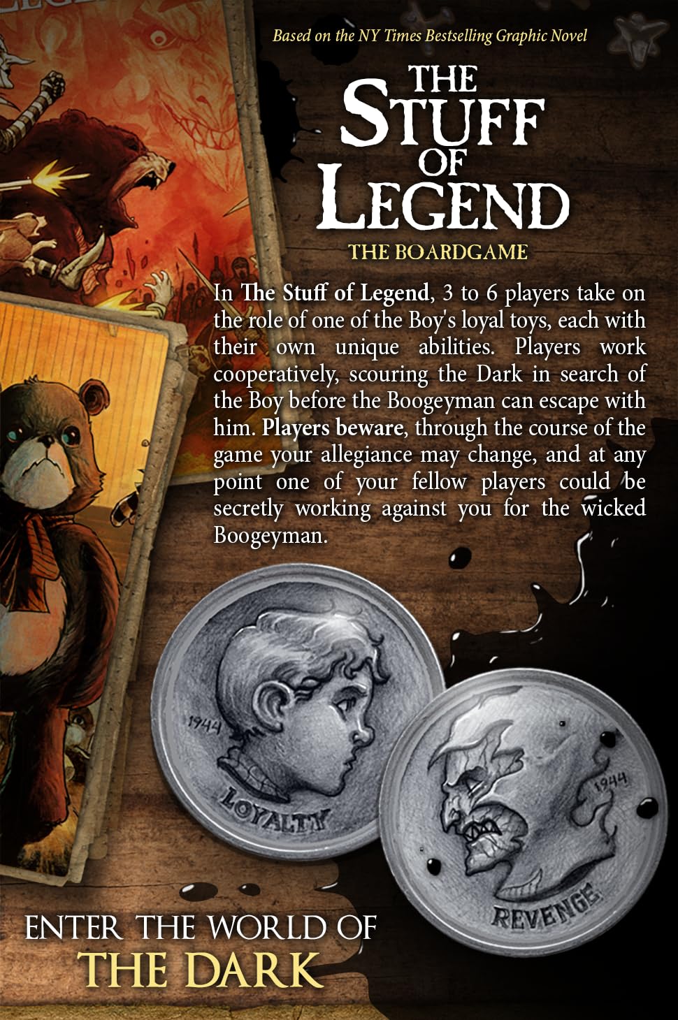 The Stuff of Legend: The Board Game a semi-Cooperative Game of Adventure and Betrayal for 3 to 6 Players, Ages 14+ by 3WS Games 5
