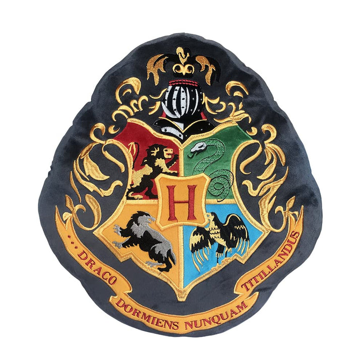 Harry Potter Hogwarts Crest Soft To Touch Cushion 40cm