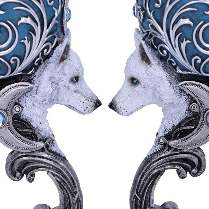 Wild at Heart Twin Wolf Set of Two Goblets 18.5cm