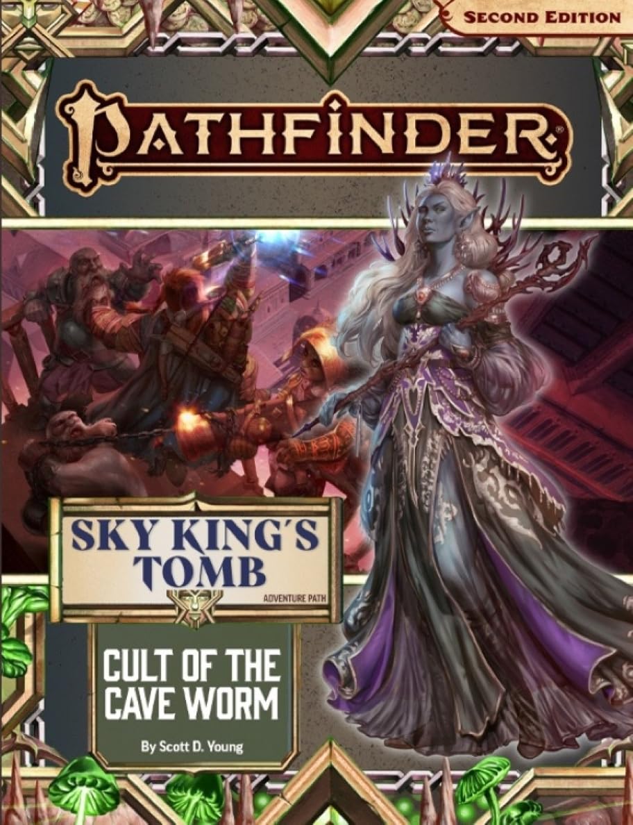 Pathfinder Adventure Path: Cult of the Cave Worm (Sky King’s Tomb 2 of 3) (P2) (PATHFINDER ADV PATH SKY KINGS TOMB (P2)) 1