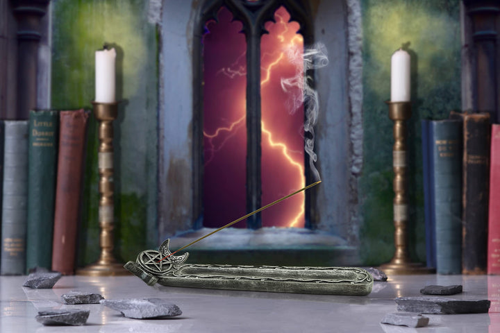 Twilight Triple Moon Incense Burner 27.3cm