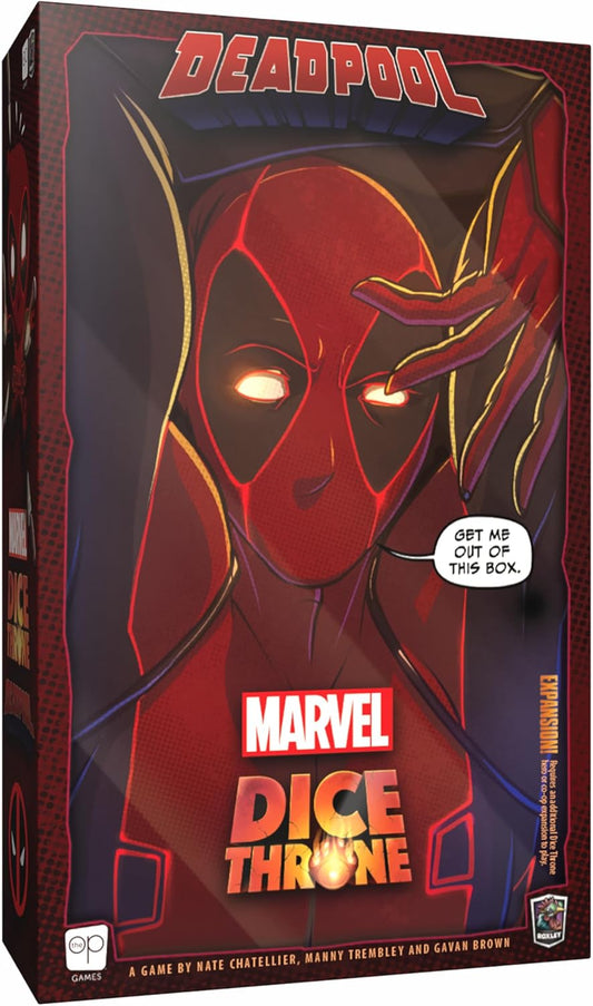 Marvel Dice Throne Deadpool Deluxe Board Game Expansion