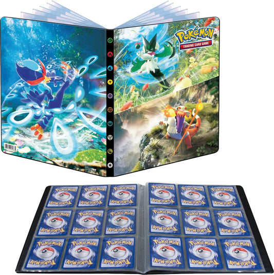 Scarlet & Violet Skeledirge Meowscarada Quaquaval 9-Pocket Portfolio for Pokemon TCG 2