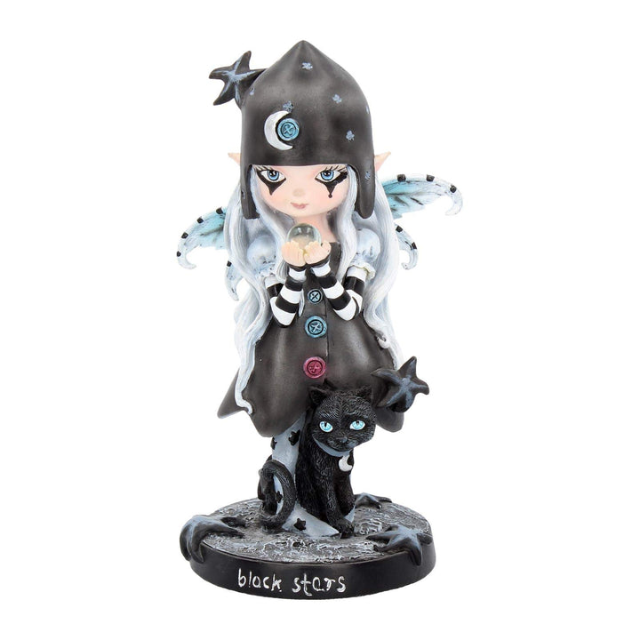 Black Stars Fairy Figurine 18cm