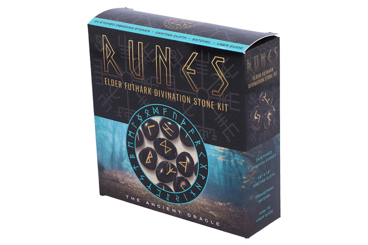 Runes Elder Futhark Divination Stone Kit