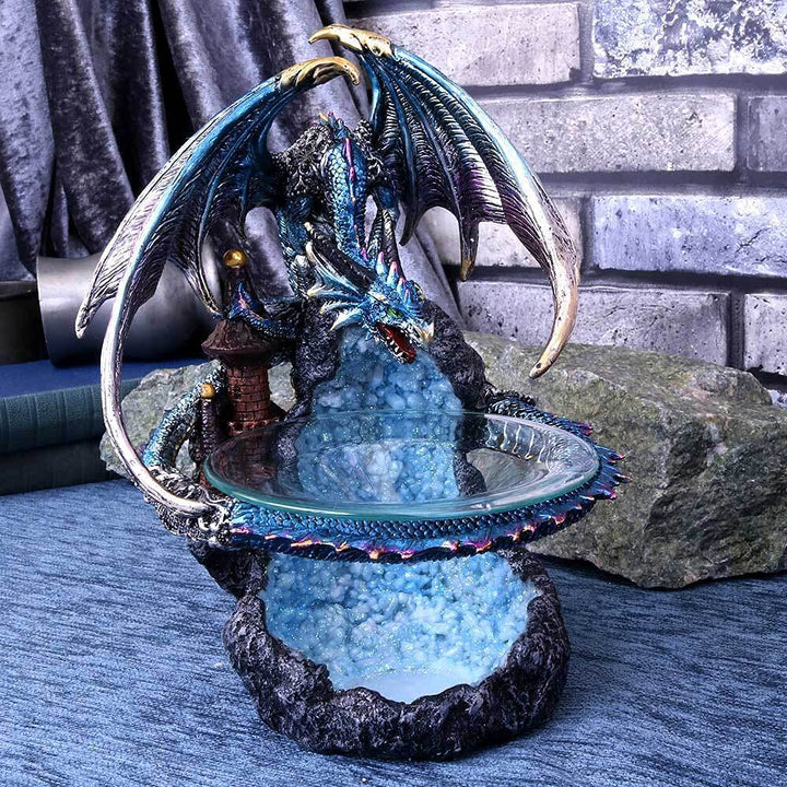 Flame Saviour Blue Dragon Oil Burner 24cm