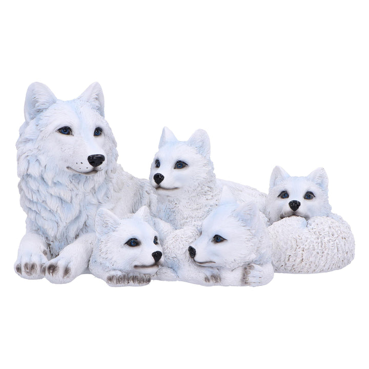 Pups Protection Mother Wolf and Cubs Figurine 20.5cm
