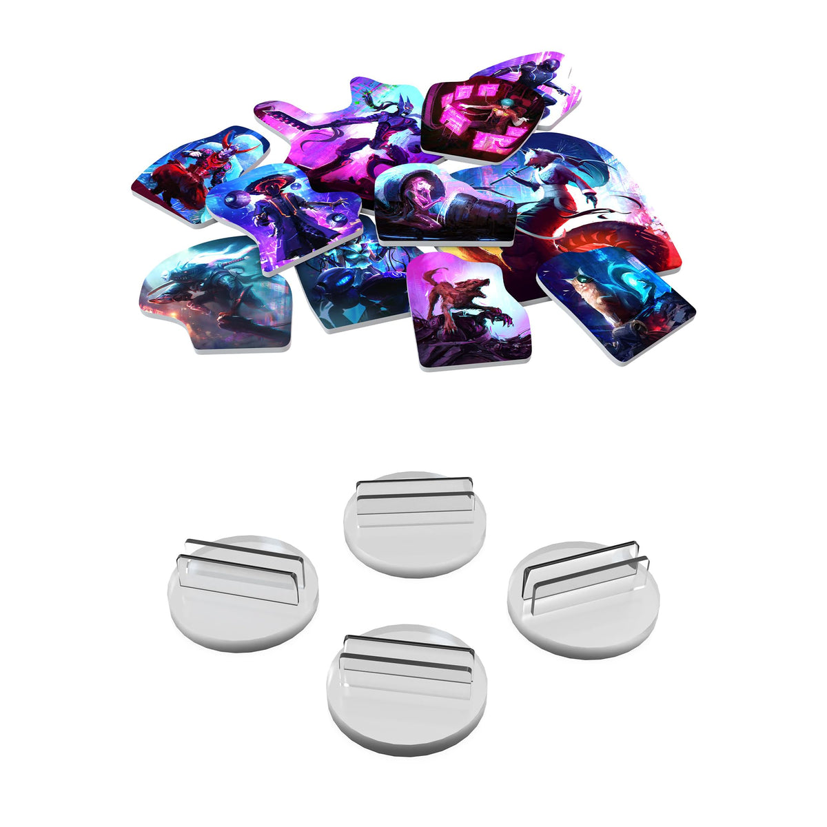 Tamashii: Stretch Goals: Lost Pages - Unlock New Adventures and Unveil The Lost Secrets! Sci-Fi Strategy Game, Ages 14+, 1-4 Players, 45-90 Min Playtime, Made by Awaken Realms 5