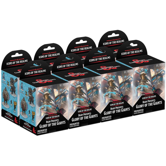 Bigby Presents Glory of the Giants 8ct Booster Brick Set 27 D and D Icons of the Realms Miniature Game by Wiz Kids 2