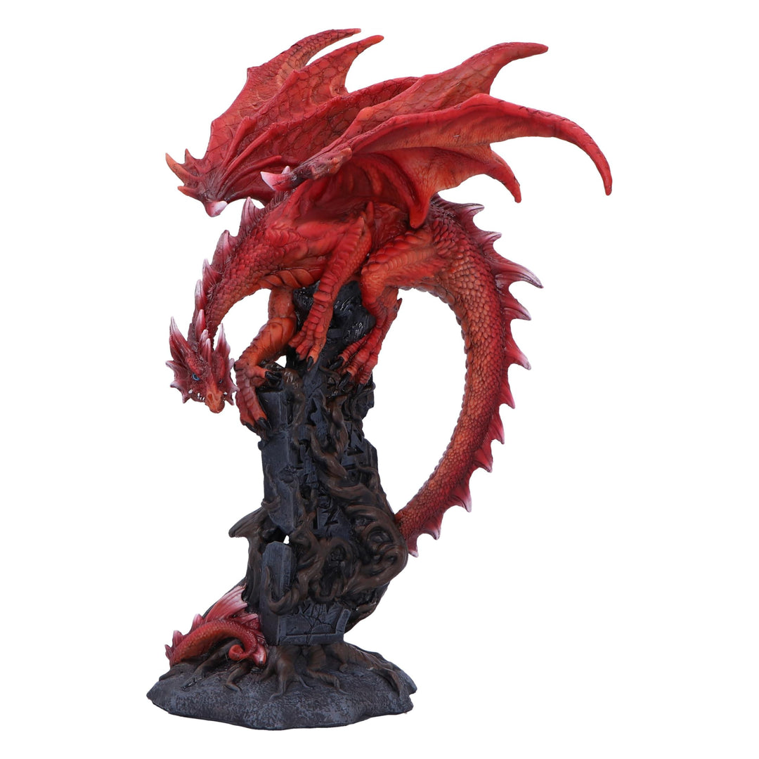 Draconic Roots Red Dragon Figurine 28.5cm