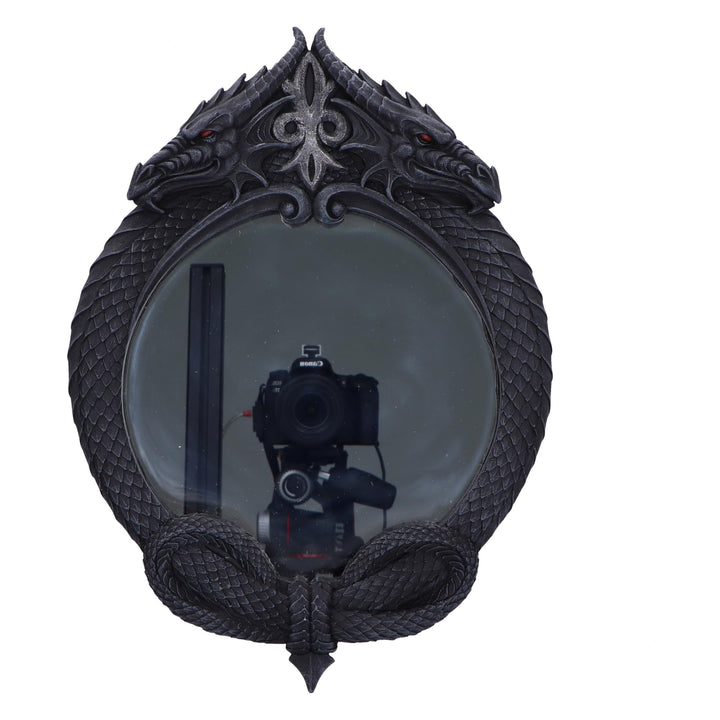 The Reflector Gothic Dragon Mirror 35.5cm