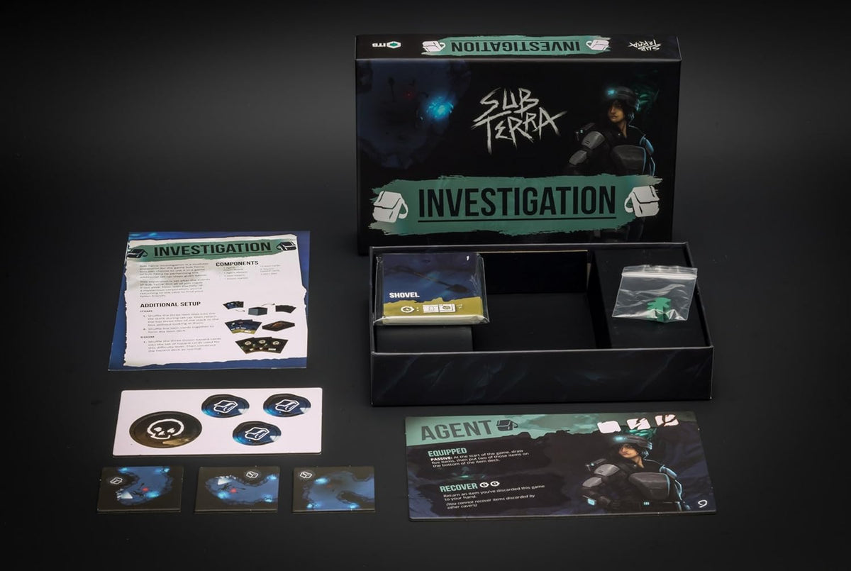 Investigation Sub Terra Board Game Expansion